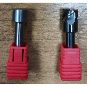 Набор фреза+копир  CARBIDE для снятия толщины 6 mm Х10 mm