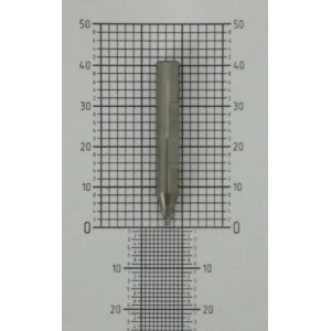 Фреза вертикальна 2,0мм /Raise/ CW6020   6D*40L*3F  Carbide