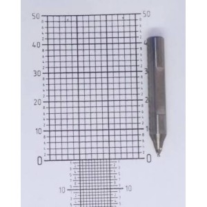 Фреза вертикальная 1,0мм   *6D*40L*3FC CW6010-3F Raise