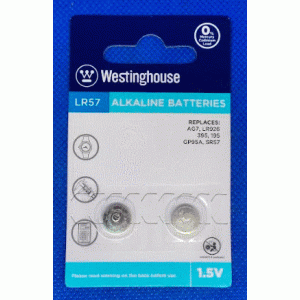 LR57 Westinhouse(AG-7/LR-395/195/GP95A/SR-57)bister 2 шт/уп