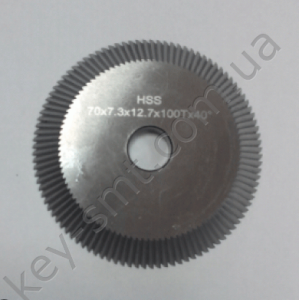 ФРЕЗА УГЛОВАЯ HSS TI(Ф70Х7,3ХФ12,7X100TX40) /RAISE/