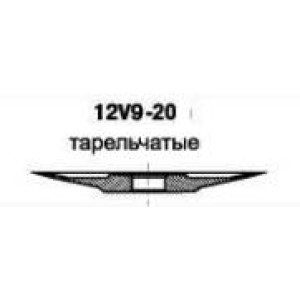 Круг алмазный шлифовальный тарельчатый 12V9-20 (наружный диаметр круга 125мм-200мм, высота круга 13мм) СТАНДАРТ