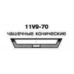 Круг алмазный шлифовальный чашечный конический 11V9-70 (наружный диаметр круга 50мм-150мм, высота круга 20мм-40мм) БАЗИС