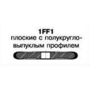 Круг алмазный шлифовальный плоский с полукругло-выпуклым профилем 1FF1 (наружный диаметр круга 50мм-300мм, высота круга 2мм-30мм) СТАНДАРТ