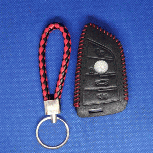 Кожаный чехол для BMW CAS4 F Series Blade Remote Key 4 кнопки
