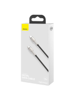 Кабель Baseus Cafule Series Metal Data Cable Type-C to Type-C 100W 1 m Black