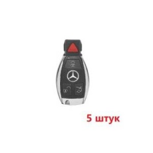 5 шт. Ключ Мерседес "рыбка" 4 кнопки CGDI
