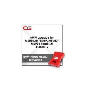 Обновление BMW Upgrade MSD80/81/85/87/MSV80/MSV90 A0000017 для программатора CGDI Prog BMW MSV80 Key Programmer