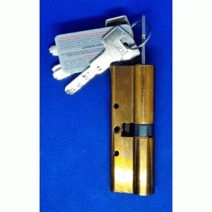 Цилиндр KALE 164 DBME/90(45x45) латунь  к/п