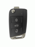 Смарт ключ Volkswagen MQB48 434MHZ 3 but выкидной KYDZ с жалом HU162