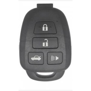 Ключ універсальний звичайний KD B35-4 3 but+PANIC Keydiy