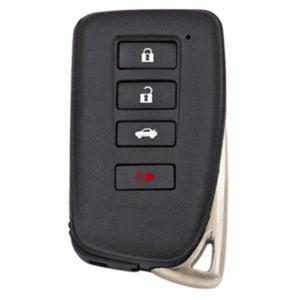 Ключ универсальный Smart KD TB01A-4 Toyota 8A 4-but Keydiy