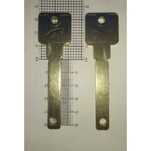 Заготовки BKDA-40 V+ (BRASS) для нарезки профилей для станка AN-SAN XCUT с чпу (с двойным упором)