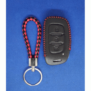 Кожаный чехол для Hyundai Tucson I10 I20 I40 IONIQ Remote Key 3 кнопки