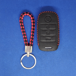 Кожаный чехол для Kia Smart Remote Key 4 кнопки