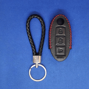 Кожаный чехол для Nissan Smart Remote Key 2 + 1 кнопки
