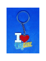 Брелок-2 I LOVE UKRAINE (4701-2)