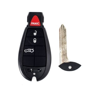 Dodge Dart 2013-2016 Fobik Remote 4+1 Button Auto Start 433MHz (T)