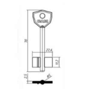 SAM6G /JMA/Сам-1 /11.2 mm/