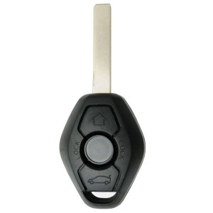 BMW X5 EWS Remote Key 3 Buttons 433MHz Super Chip Generated to PCF7935 Transponder Ready To Program (T)