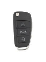 Audi A1 Q3 2012-2016 Flip Remote Key 3 Buttons 433MHz (T)