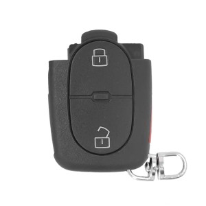 Audi Remote Shell 2+1 Button with Small Battery Holder (T)