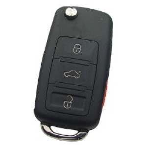Audi A8 2004-2010 Remote Key Non-Proximity 3 Buttons 433MHz PCF7946A (T)