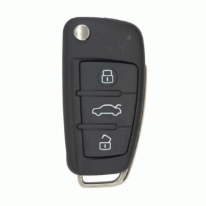 Audi Q7 2006 -2011 Genuine Flip Remote 3 Button 868MHz (T)