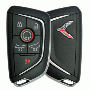 Chevrolet Corvette 2020-2021 Genuine Smart Remote Key 433 MHz 13538850 (T)