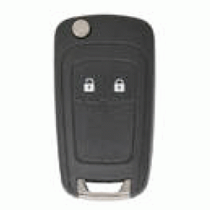 Chevrolet Cruze- Opel Astra J Flip Remote Key 2 Buttons 433MHz (T)
