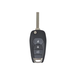 Chevrolet 2019 Flip Remote Key 3 Buttons 433Mhz PCF7937E Transponder (T)