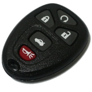 Chevrolet Malibu Aftermarket Remote 2011 2012 5 Buttons 315MHz (T)