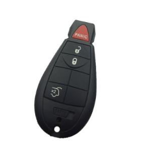 Jeep Dodge Chrysler Fobik Remote Key 3+1 Buttons SUV Trunk Button Type 433MHz (T)