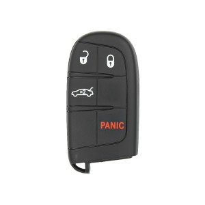 Dodge Smart Key Remote 4 Buttons 434MHz PCF7945A Transponder (T)
