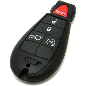 Dodge Challenger 2012 - 2014 Fobik Proximity Remote Key 4+1 Button Auto Start 433MHz (T)