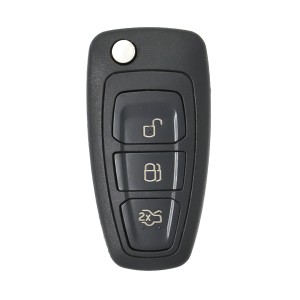 Ford Focus 2006 Flip Remote Key 3 Buttons 433MHz 4D 63 Transponder (T)