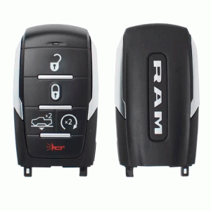 Dodge RAM 1500 Pickup 2019-2021 Smart Remote 5 Button (T)