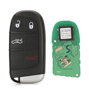 Chrysler C200/C300 Original Smart Remote Key 4 Buttons 433MHz AES Transponder (T)