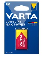 Крона VARTA Longlife MAX PROWER 6LR6(BLI-1шт)