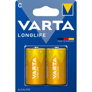 R14 VARTA  LONGLIFE  C (BLI-2) ALKALAIN