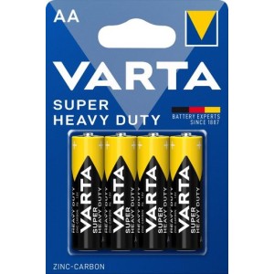 R6 VARTA SUPERLIFE AA (BLI-4)ZINC-CARBON (солевые батарейки)