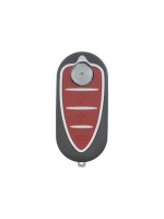 Alfa Romeo Mito Flip Remote Key 3 Buttons Delphi BSI Type 433MHz PCF7946 Transponder (T)
