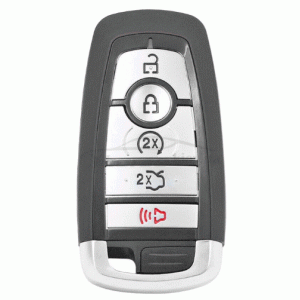 Ключ универсальный Smart KD ZB21-5 4 but+PANIC Keydiy