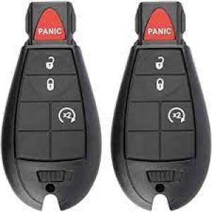 Dodge RAM 2013-2018 Fobik Remote Key 3+1 Button Auto Start 433MHz (T)