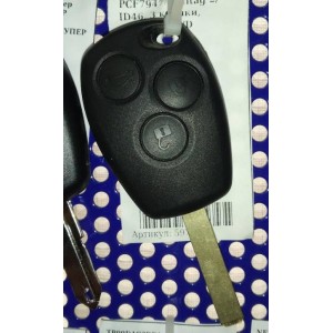 КЛЮЧ RENAULT CLIO, MASTER, TRAFIC И ДРУГИЕ, 433 MHZ, PCF