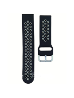 Ремінець унівверс 22mm ( чорний з сірим)N Sport для Samsung/Amazfit/Huawei