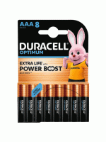 R3 DURACELL Optimum KPD 08*10  уп,1х8 шт.