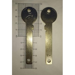 AN-SAN "T+ "заготовка для нарезки профиля_BKNA-40 silver