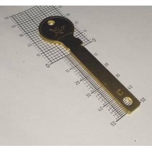 BKN-28 Circle Brass 2.8 mmAN-SAN "C" ЗАГОТІВКА ДЛЯ НАРІЗКИ ПРОФІЛЮ