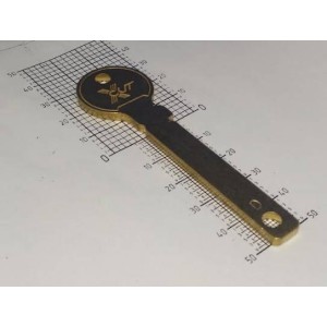 BKN-31 Circle Brass 3.1 mm AN-SAN "D" ЗАГОТІВКА ДЛЯ НАРІЗКИ ПРОФІЛЮ